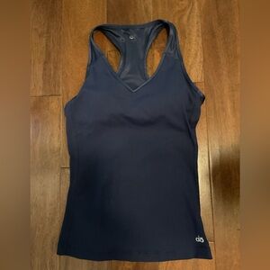 ALO  navy blue tank top